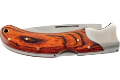 Couteau pliant Herbertz 591312 manche pakkawood orange 11,5cm