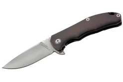 Couteau pliant Herbertz 533010 manche ergonomique en titane grenaillé 10cm