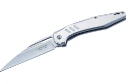 Couteau pliant Herbertz 597412 tout inox lame wharncliffe manche 11,3cm