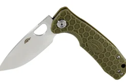 Couteau pliant Honey Badger Flipper Small 01HO010 manche nylon / fibres de verre vert kaki 9,4cm