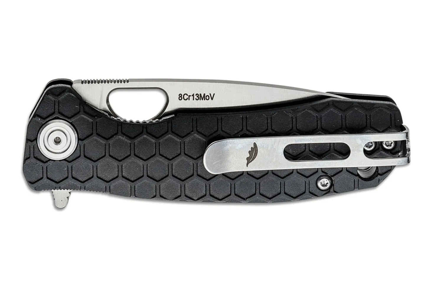 Couteau pliant Honey Badger Flipper Small 01HO008 manche nylon / fibres de verre noir 9,4cm