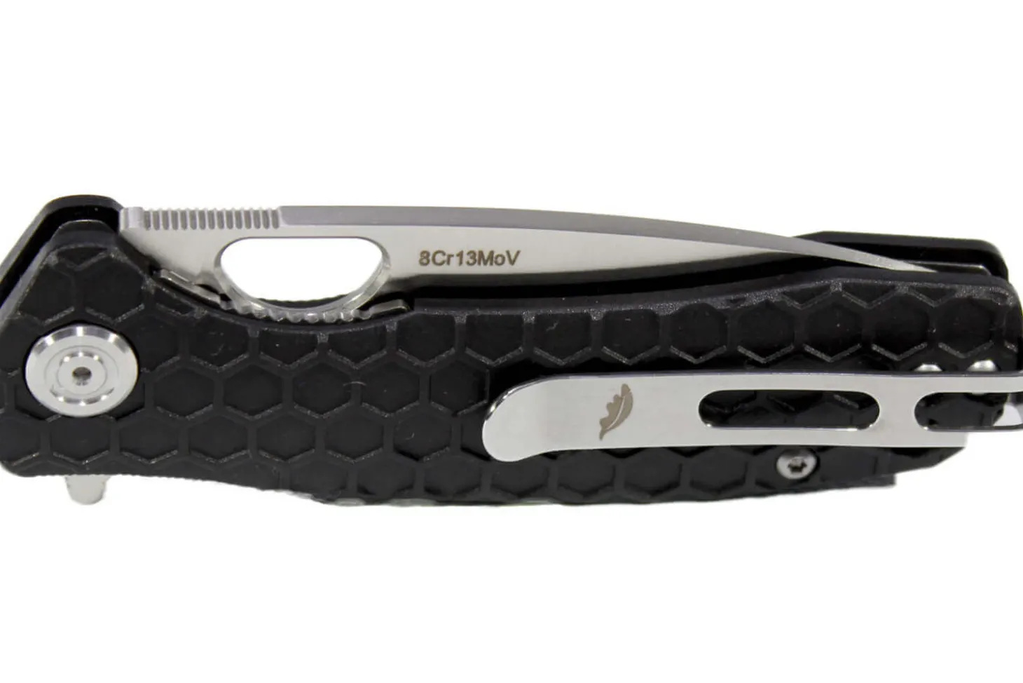 Couteau pliant Honey Badger Flipper Small 01HO008 manche nylon / fibres de verre noir 9,4cm