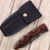 Couteau pliant japonais Yu Kurosaki Kurohyo SG2 manche en bois de fer 13,2cm