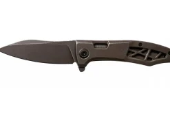 Couteau pliant Kershaw Boilermaker KS.3475 manche tout en acier marron 10,8cm