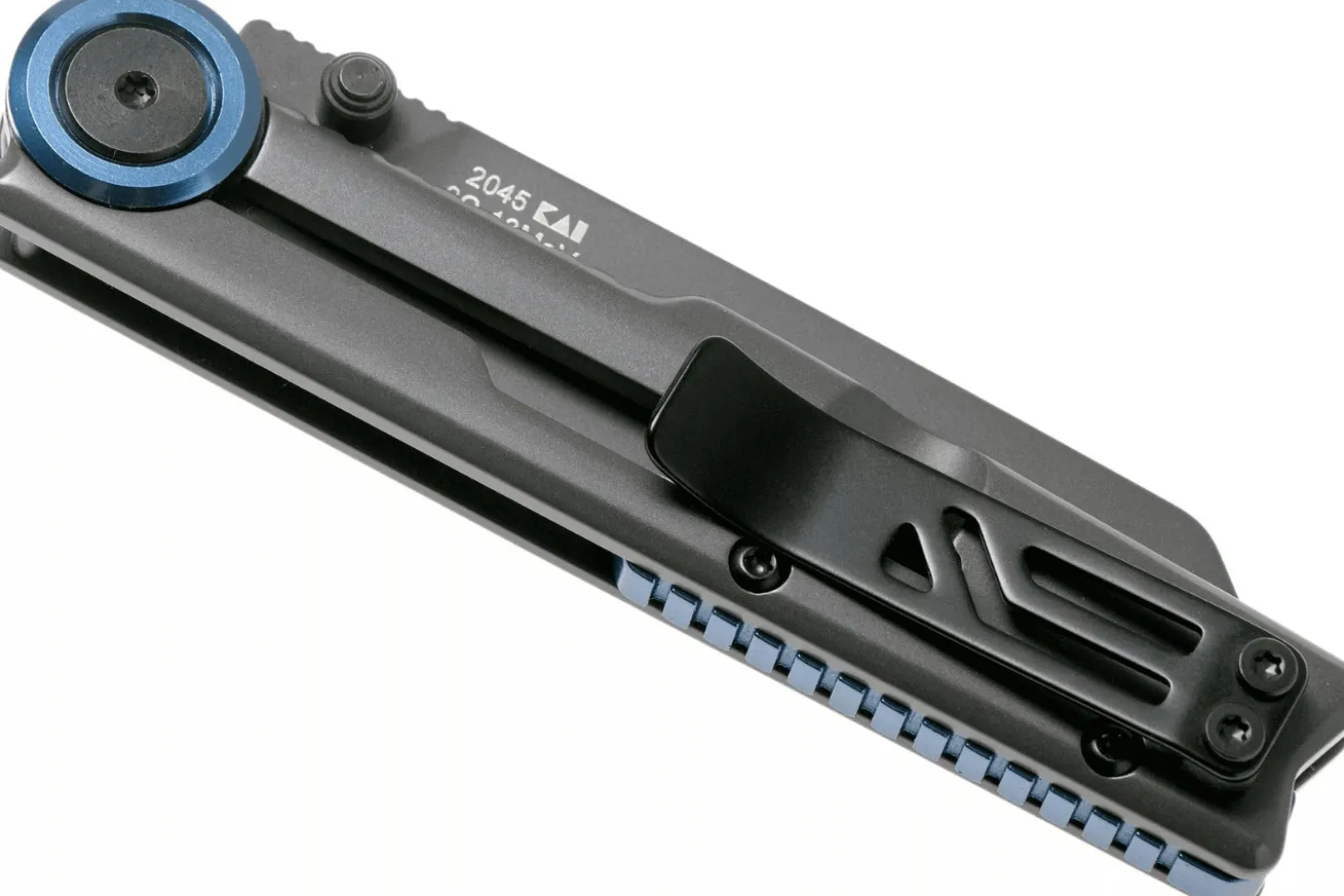 Couteau pliant Kershaw Decibel KS.2045 manche squelette en acier inox gris 9,6cm
