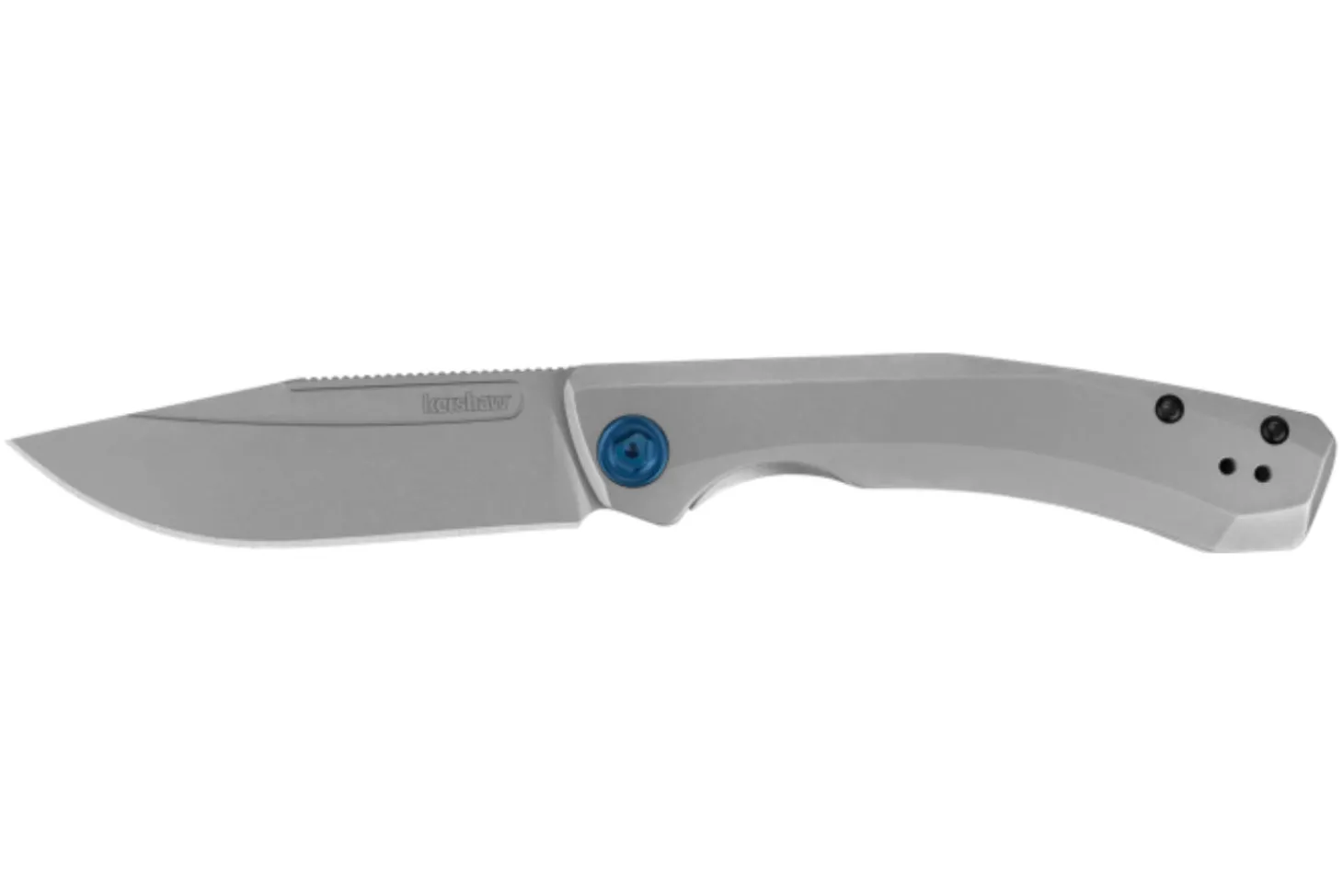 Couteau pliant Kershaw Highball XL KS.7020 manche tout en acier gris 10,9cm