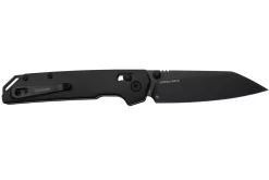 Couteau pliant Kershaw Iridium Reverse Tanto Black 2038RBLK manche en aluminium noir 11,4cm