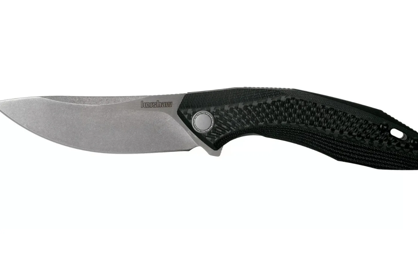 Couteau pliant Kershaw KS.4038 Tumbler manche en G10 et fibre de carbone noir 10,2cm
