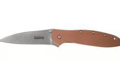 Couteau pliant Kershaw Leek Copper KS.1660CU manche en cuivre 10,3cm
