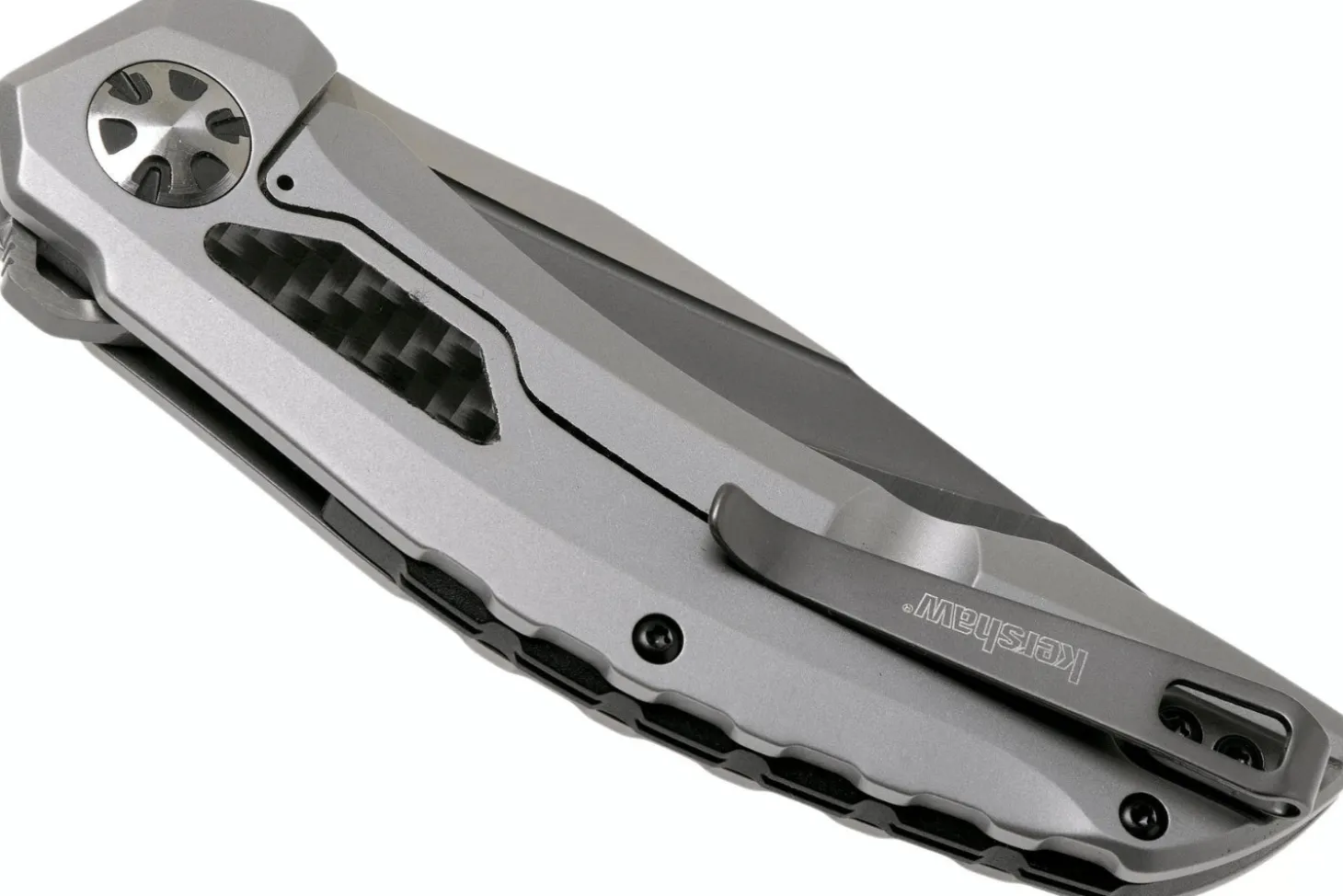 Couteau pliant Kershaw Norad KS.5510 manche en acier gris 11,4cm