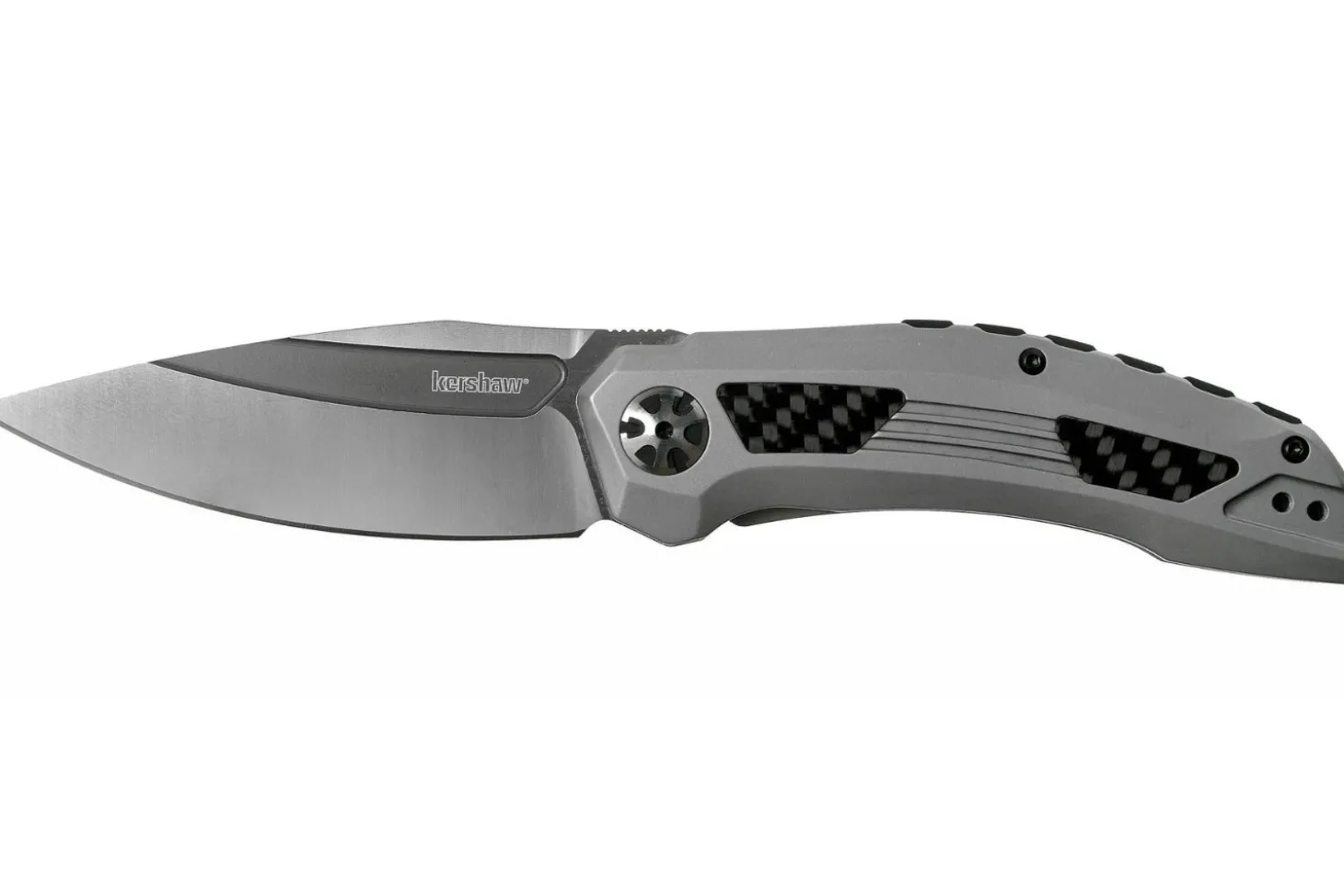 Couteau pliant Kershaw Norad KS.5510 manche en acier gris 11,4cm