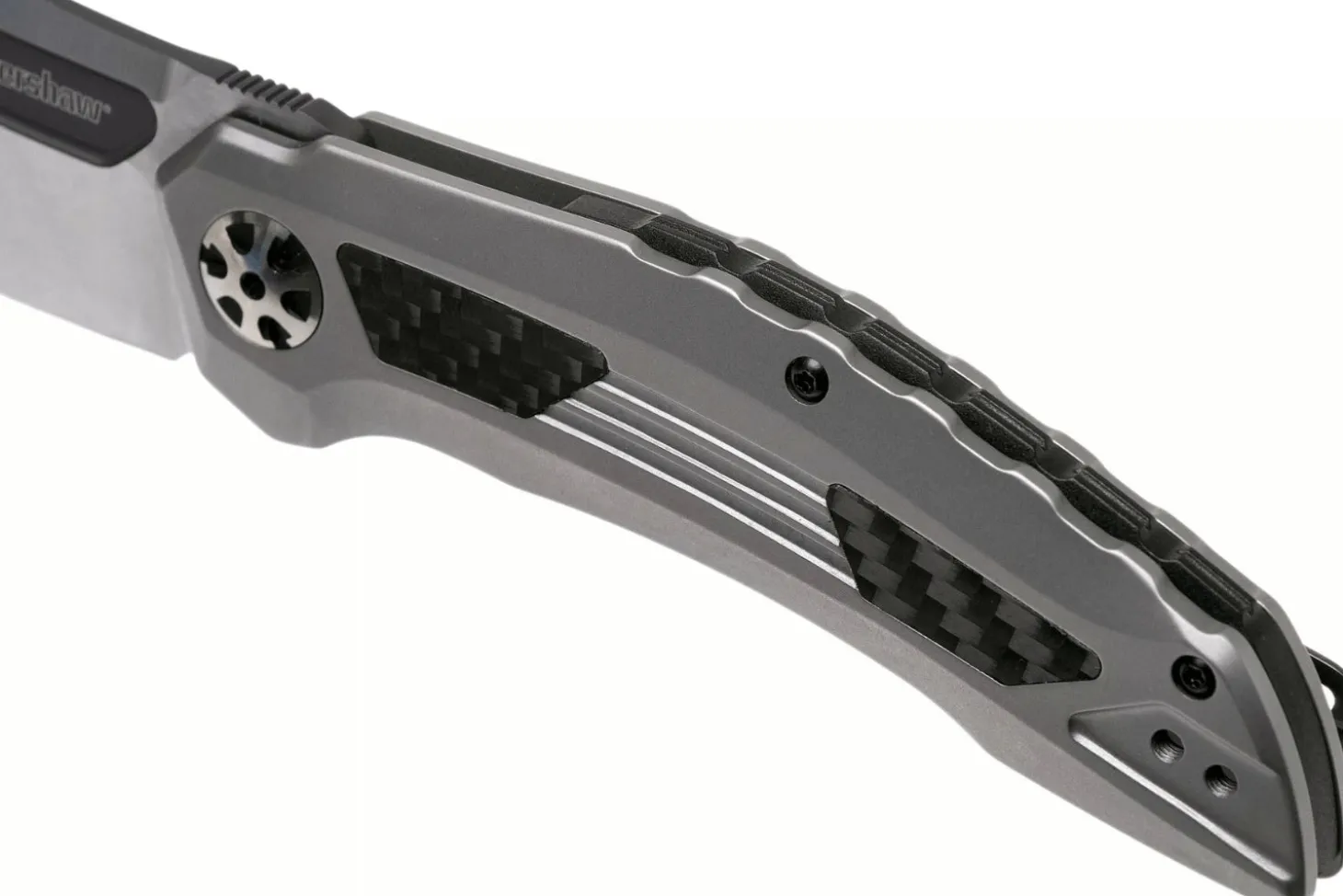 Couteau pliant Kershaw Norad KS.5510 manche en acier gris 11,4cm