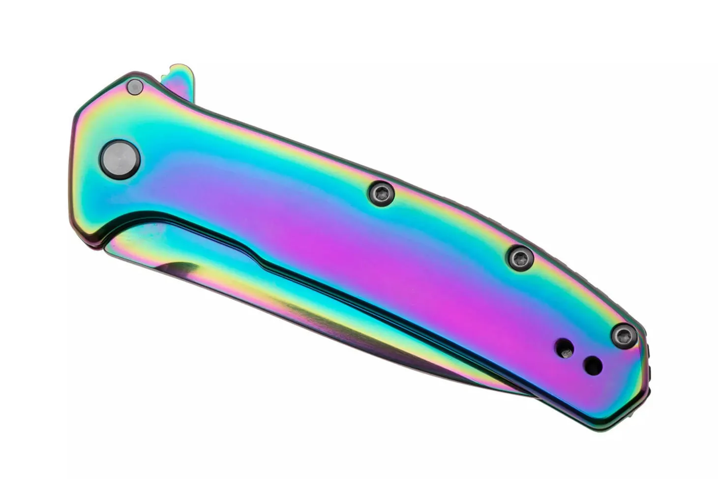 Couteau pliant Kershaw Outcome KS.2044RBW manche en acier inoxydable 9,8cm