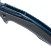 Couteau pliant Kershaw Outright KS.8320 manche en acier/G10 bleu 11,1cm