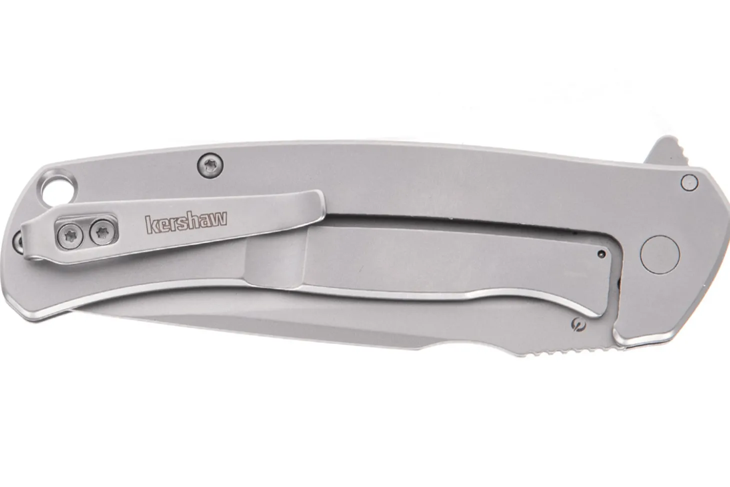 Couteau pliant Kershaw Scour KS.1416 manche en acier inoxydable 11cm