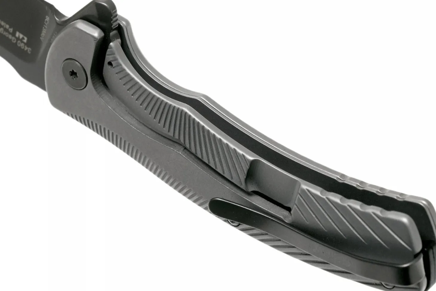 Couteau pliant Kershaw Seguin KS.3490 manche en acier gris 10,8cm