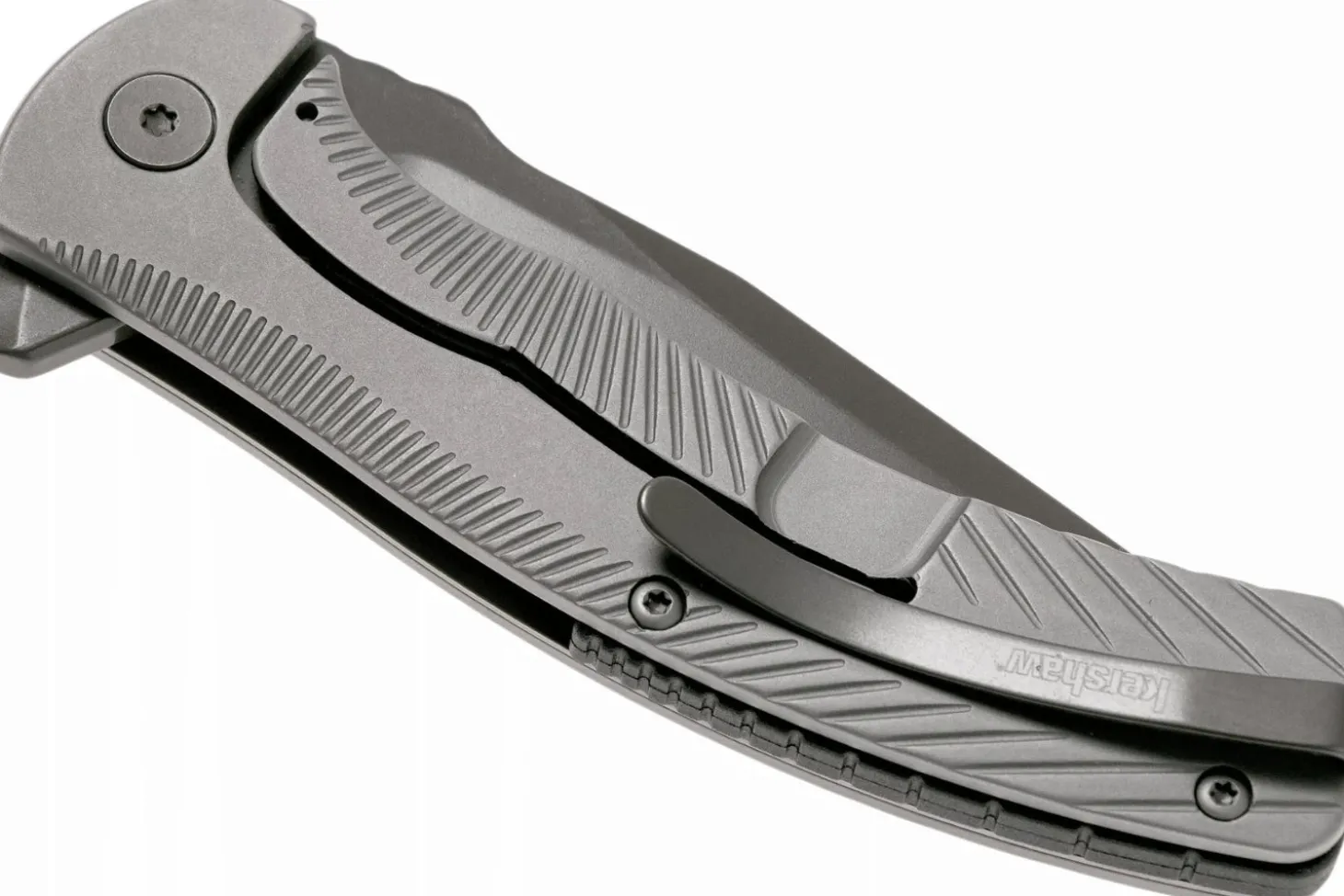 Couteau pliant Kershaw Seguin KS.3490 manche en acier gris 10,8cm