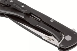 Couteau pliant Kershaw Showtime KS.1955 manche en acier inox noir 10,2cm