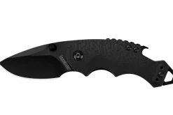 Couteau pliant Kershaw Shuffle KS.8700BLK lame noire manche en nylon/fibres de verre noir 8,3cm