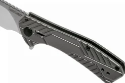 Couteau pliant Kershaw Static KS.3445 manche en acier gris 9,8cm