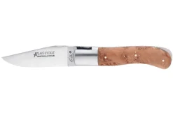 Couteau pliant Laguiole GILLES 9411 manche en bois de genévrier 10,5cm
