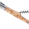 Couteau pliant Laguiole GILLES 8642 manche en bois de bouleau 12cm avec tire-bouchon