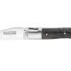 Couteau pliant Laguiole GILLES 9471 manche en bois de noyer 10,5cm avec mitre