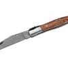 Couteau pliant Laguiole Herbertz 239211 lame damassée manche bois de cognassier 10,6cm