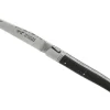 Couteau pliant Laguiole LE FIDELE acier Sandvik manche bois d'ébène 12cm