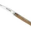 Couteau pliant Laguiole LE FIDELE acier Sandvik manche bois de chêne 12cm