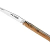 Couteau pliant Laguiole LE FIDELE acier Sandvik manche plein bois de genévrier 12cm