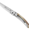 Couteau pliant Le Thiers Liner Lock Claude Dozorme corne claire 10,5cm
