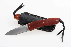 Couteau pliant LionSteel Opera manche 10cm lacet + étui