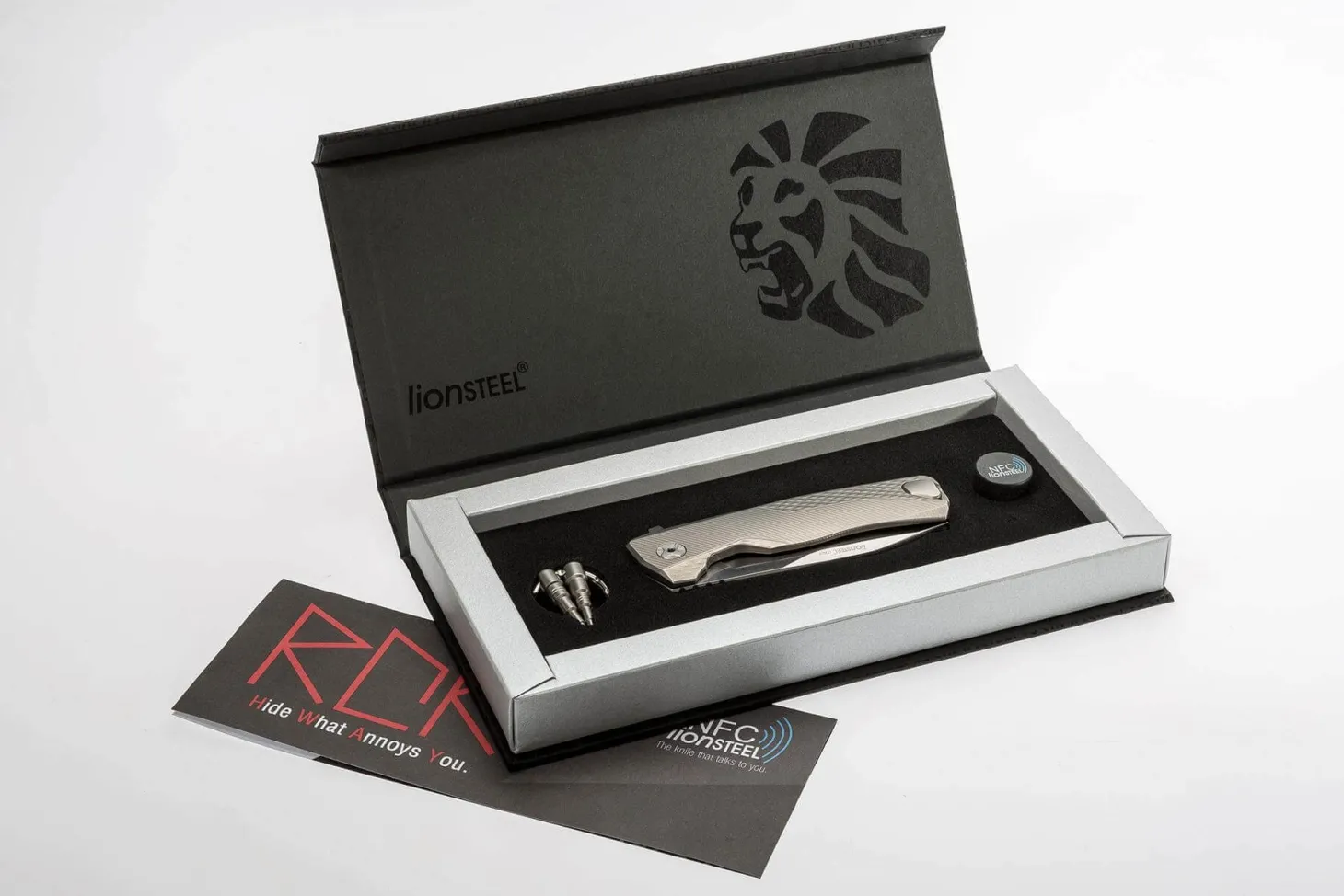 Couteau pliant LionSteel ROK manche monobloc 11cm