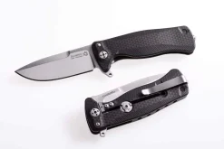Couteau pliant LionSteel SR22 manche alu 10cm pic brise-vitre