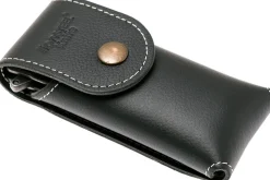 Couteau pliant LionSteel SR11 manche titanium 12cm pic brise-vitre + étui cuir