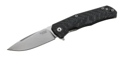 Couteau pliant LionSteel Tre manche 10cm + coffret bois