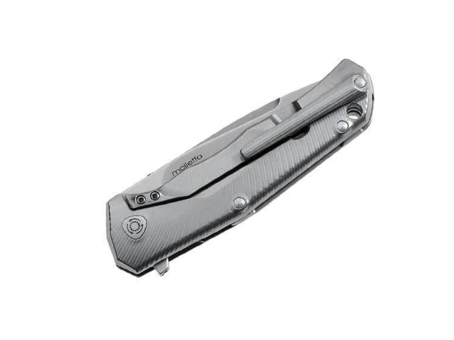 Couteau pliant LionSteel Tre manche 10cm + coffret bois