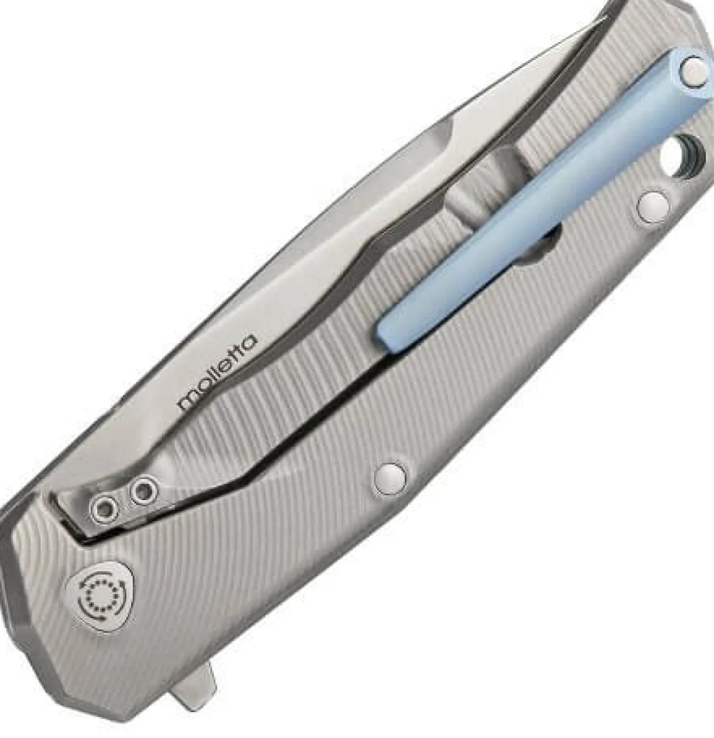 Couteau pliant LionSteel Tre manche 10cm + coffret bois