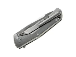 Couteau pliant LionSteel Tre manche G10 / titanium 10cm