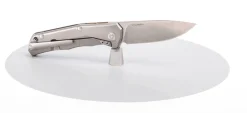 Couteau pliant LionSteel Tre manche G10 / titanium 10cm