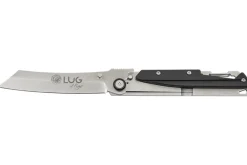 Couteau pliant LUG Higo LUSP3SHB manche en acier et G10 noir 11cm