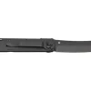 Couteau pliant LUG Higo Titanium LUSP3THOK manche en acier et G10 Kaki et orange 11cm