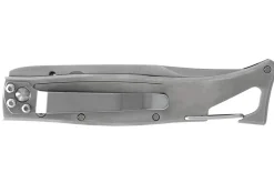 Couteau pliant LUG SP1SOB noir et orange manche en G10 et acier 11cm avec clip
