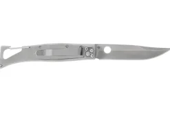 Couteau pliant LUG SP1SOB noir et orange manche en G10 et acier 11cm avec clip