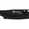 Couteau pliant Lug SP1TB noir mat manche en G10 et acier 11cm avec clip