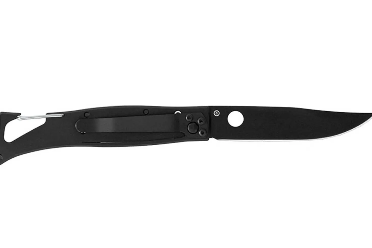 Couteau pliant LUG SP1TD désert manche en G10 et acier 11cm avec mousqueton