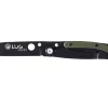 Couteau pliant Lug SP1TK noir mat kaki black titanium 11cm avec clip