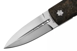 Couteau pliant Maserin DAGA 372.G manche en fibre de carbone et titanium doré 9,5cm