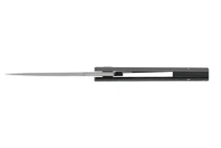 Couteau pliant Maserin DAGA 372.N manche en fibre de carbone et titanium marbrée noir 9,5cm